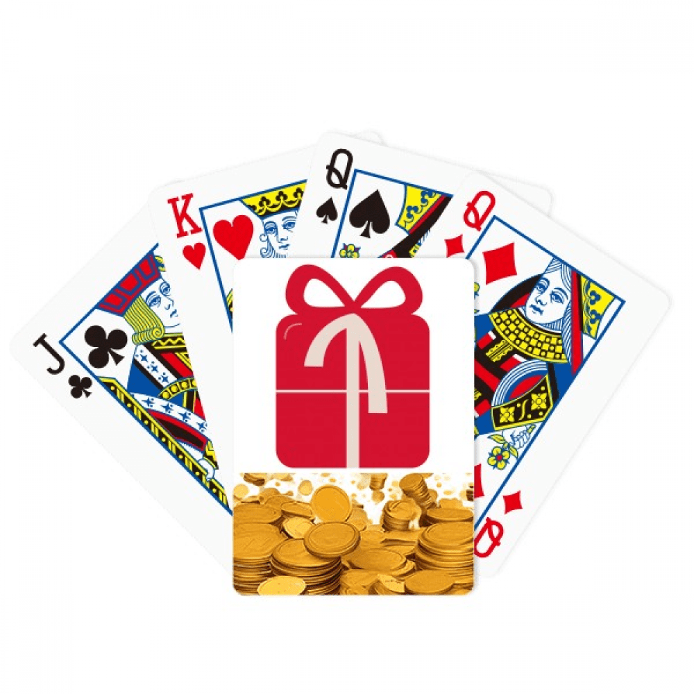 mas  Red Festival Gold Playing Card Classic Game