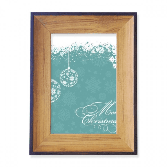mas Snowflake Ball Festival Photo Frame Exhibition Display Art Desktop Painting