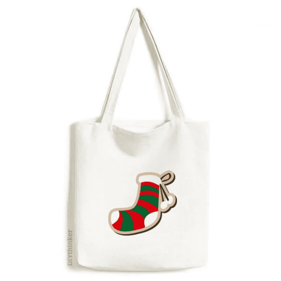 mas Sock Cartoon Festival Tote Canvas Bag Shopping Satchel Casual Handbag