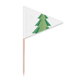 thumbnail image 1 of mas Tree Origa Pattern Toothpick Triangle Cupcake Toppers Flag, 1 of 3