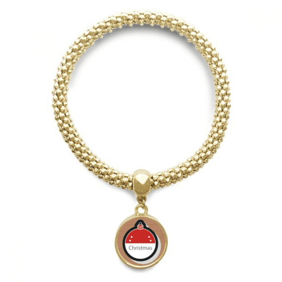 mas badge mas cartoon icon en bracelet round pendant jewelry chain