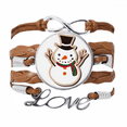 thumbnail image 1 of mas snowman cartoon festival bracelet love chain ornament wristband, 1 of 4
