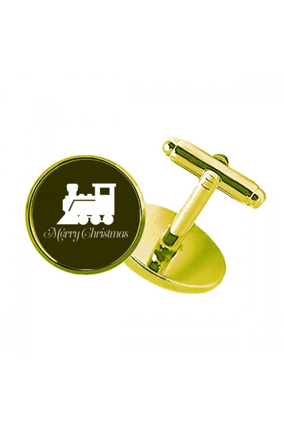 mas train harvest transfer studded business metal cufflinks en