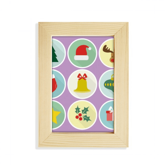 mas tree green illustration desktop display photo frame picture art painting 5x7 inch