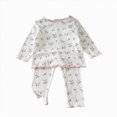thumbnail image 1 of masbird Boys Girls Prints Pajamas 2 Pieces Long Sleeve Jammies Set Toddler Pjs Sleepwear 6-12 Months 12-24 Months 2t 3t 4t 5t 6t 7t 8t 9t Children(Pink,4-5 Y), 1 of 6