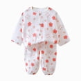 thumbnail image 1 of masbird Toddler Kids Pajamas Viscose from Bamboo Sleepwear Funny Graphic Print PJs for Boys Girls 6-12 Months 12-24 Months 2t 3t 4t 5t 6t 7t 8t 9t Children(Red,5-6 Y), 1 of 4