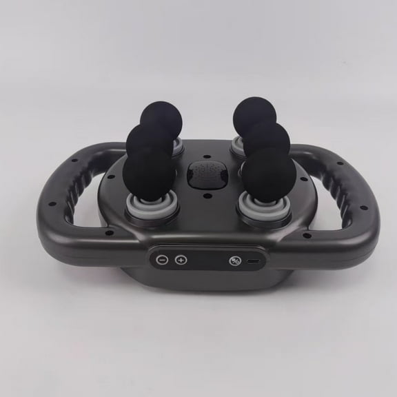 This massager is very convenient and suitable for home use. Back, neck and shoulder massager with heating and vibration function is a massage device, neck massage pillow, men's massager.