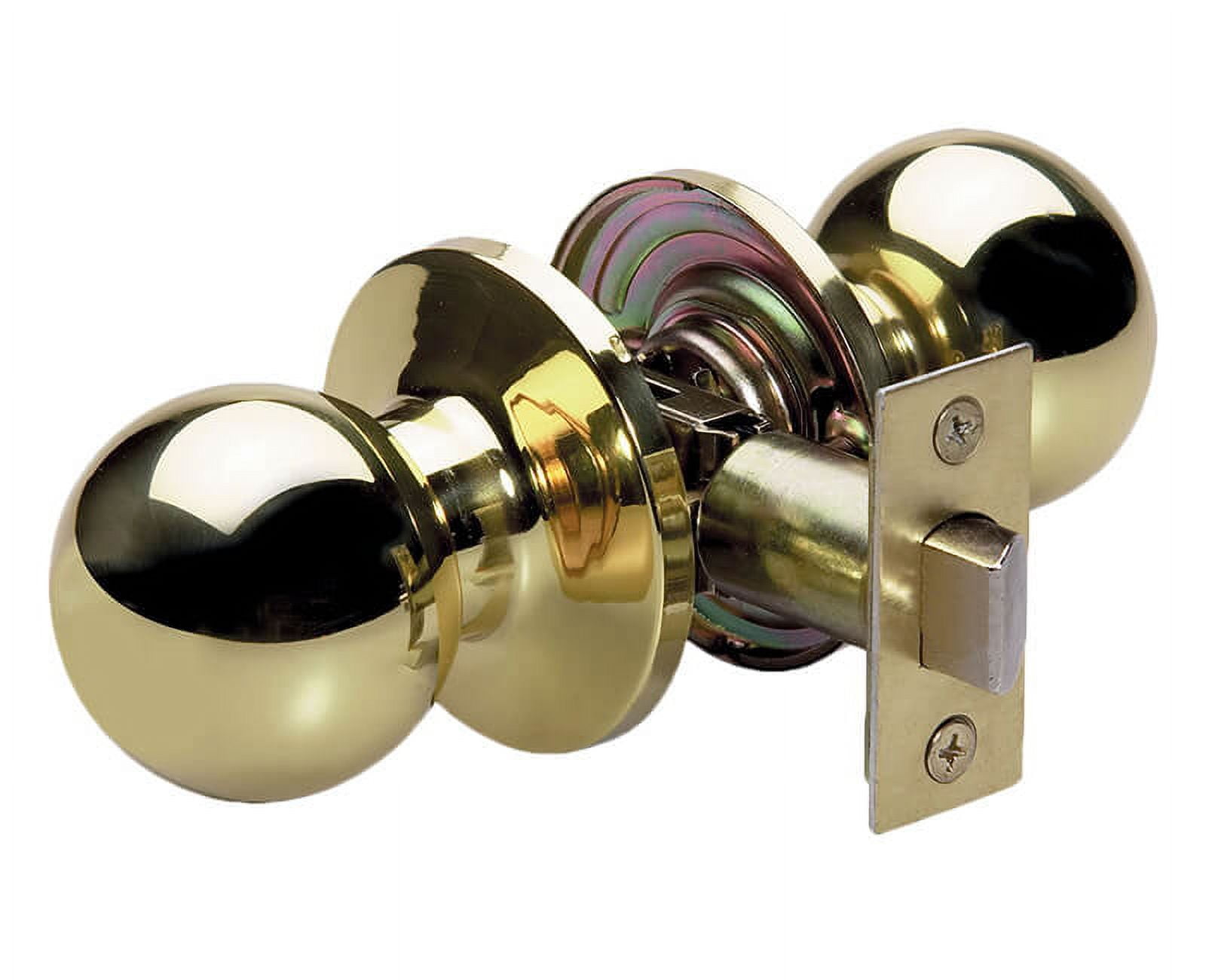 master lock bao0403 ball knob passage door hardware with silvabond