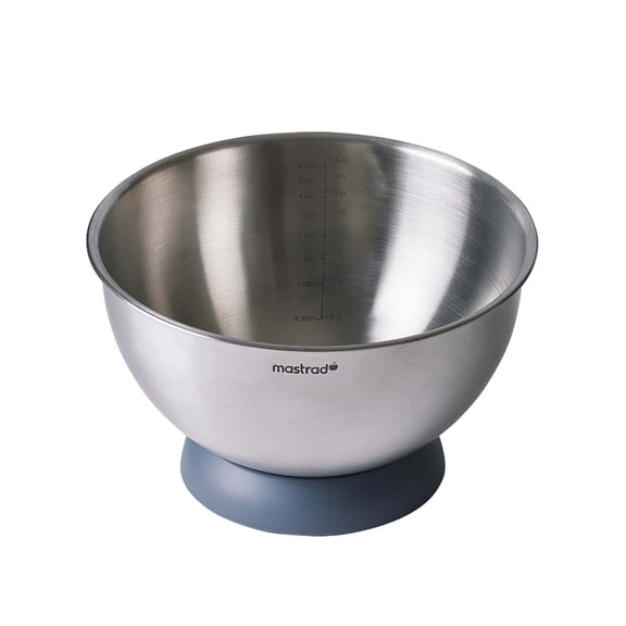 mastrad - Chicken Baking Bowl - Stainless Steel - 24cm