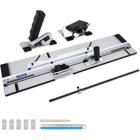 UOKRR 32in Compact Mat Cutter, Ideal for Right & Left-Handed, High Precision Mat Board Cutter with Bevel and Straight Cutting Heads, Easily Make Picture Frames, DIY Projects