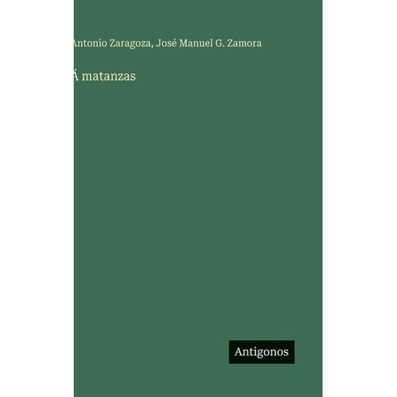  matanzas, (Hardcover)
