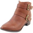 thumbnail image 1 of material girl cady women  round toe synthetic tan bootie, 1 of 5