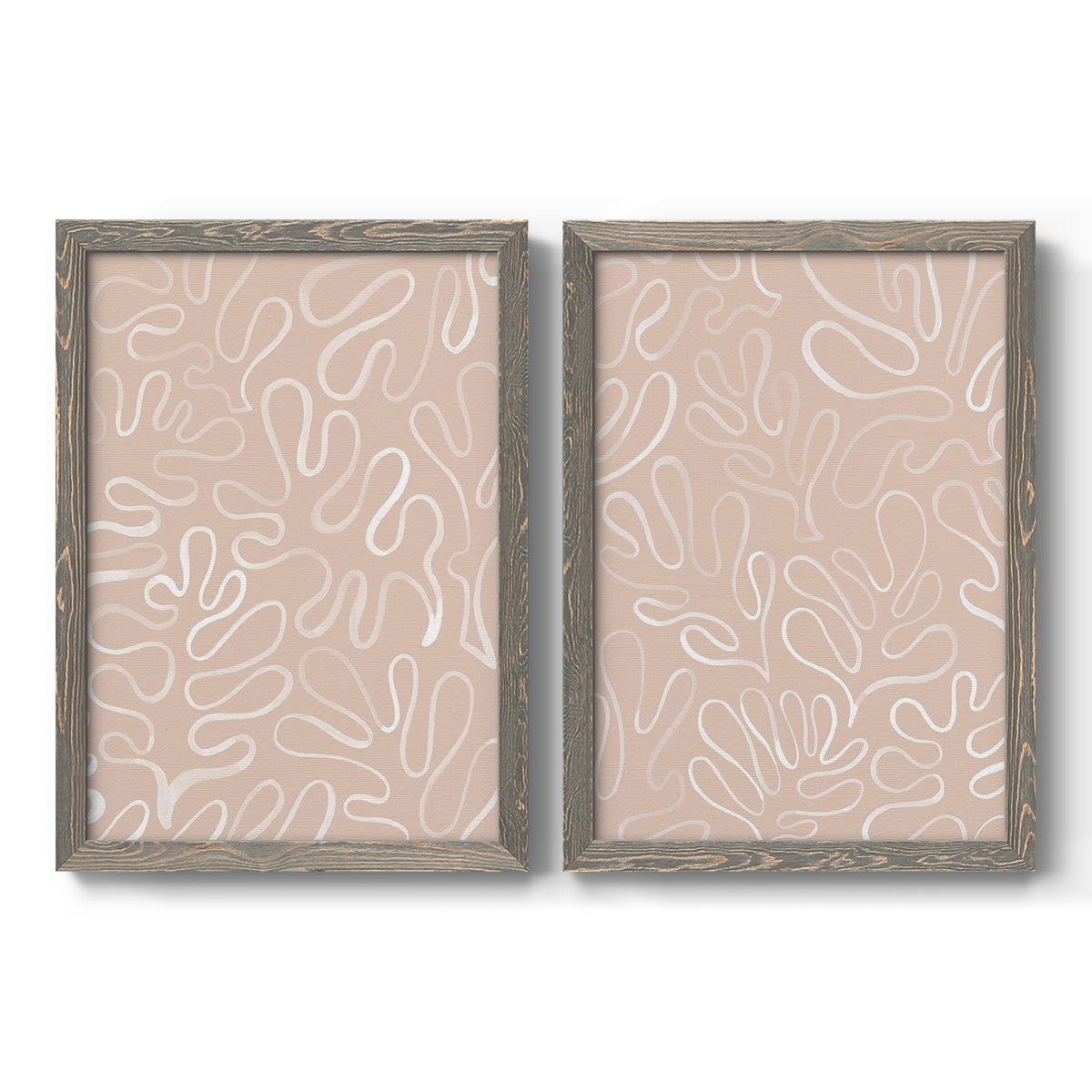 Matisse Pieces III - Premium Framed Canvas 2 Piece Set - Ready to Hang