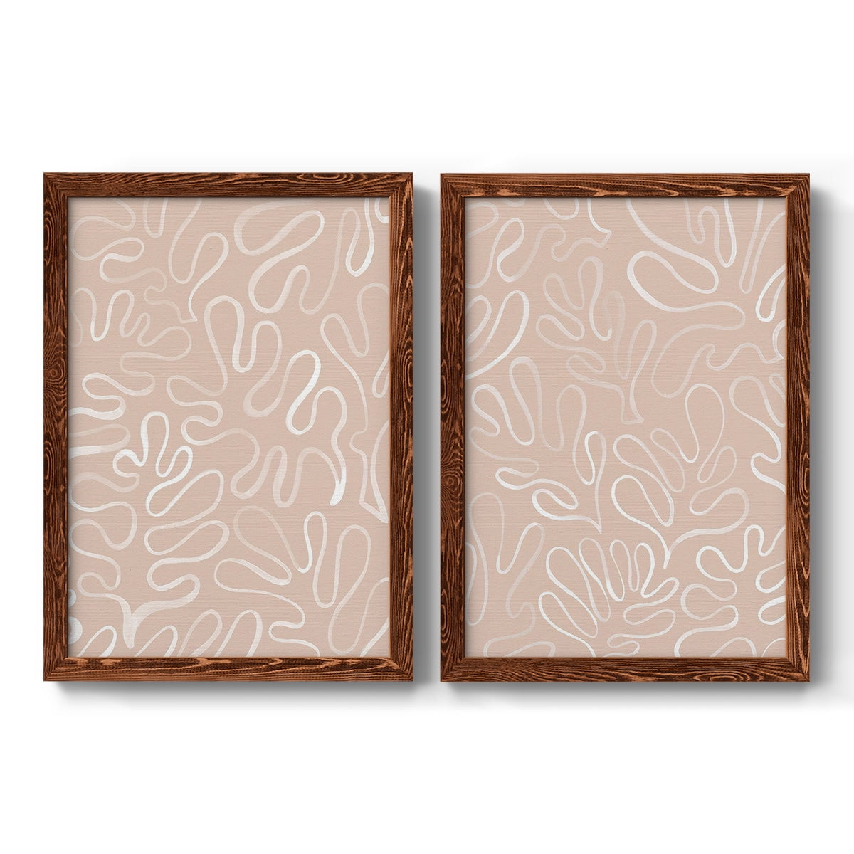 Matisse Pieces III - Premium Framed Canvas 2 Piece Set - Ready to Hang