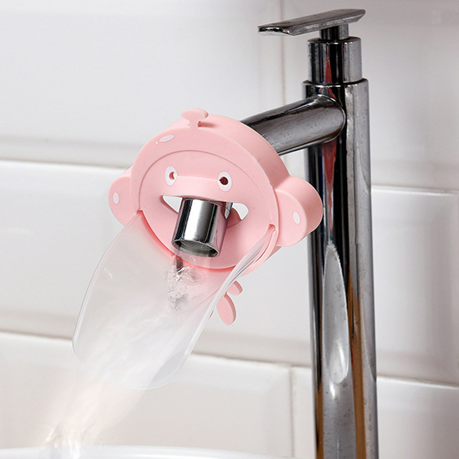 matte bathroom faucet! Cartoon Faucet Extender Sink Handle Extender ...