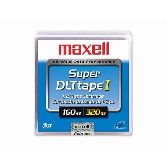 maxell 183700 160/320GB Super DLTtape I Tape Media 1 Pack