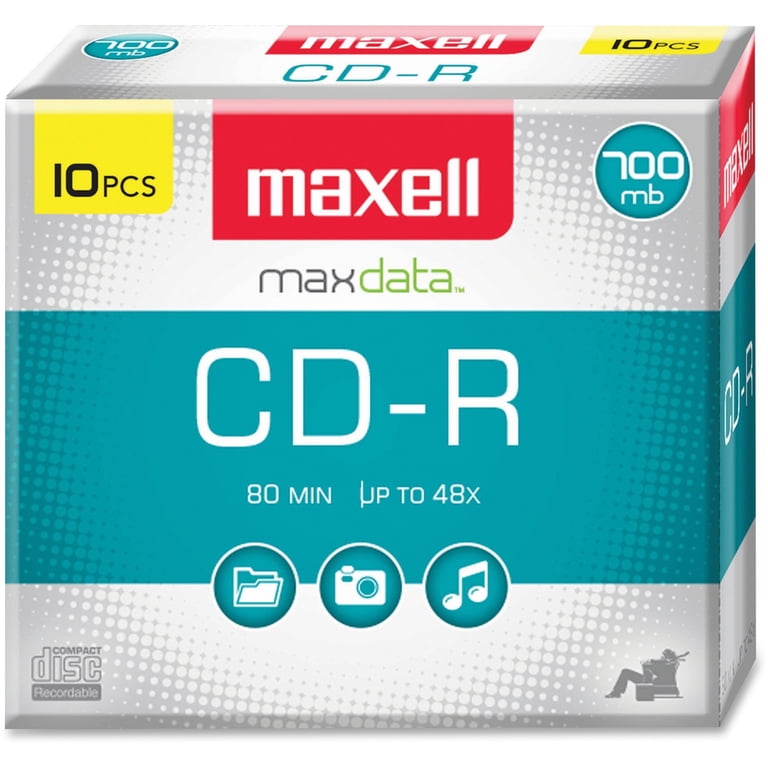 Maxell Cd R Single Cd Registrabili 10 Pezzi Maxell Cd-r | Confronta Prezzi Cd-r Maxell