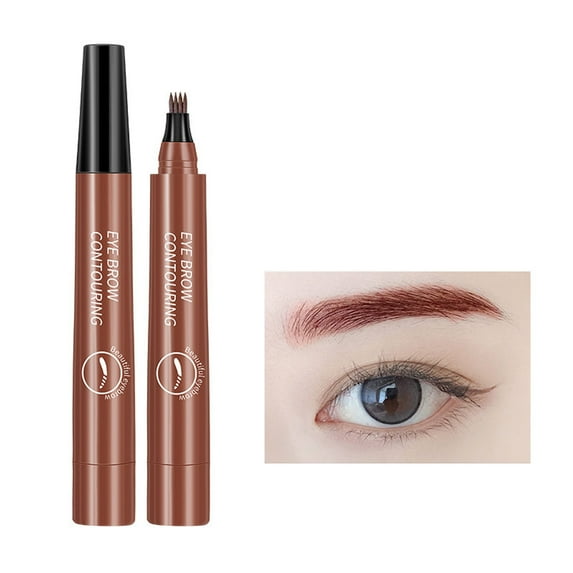 maxiaoxia 2024 New Magic Eyebrow Pencil, Eye Brow Pencils for Women, 3D Waterproof Microblading Eyebrow Pencil Contouring Pen, Natural Makeup Effect