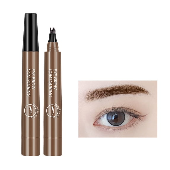 maxiaoxia 2024 New Magic Eyebrow Pencil, Eye Brow Pencils for Women, 3D Waterproof Microblading Eyebrow Pencil Contouring Pen, Natural Makeup Effect