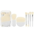 thumbnail image 1 of maxiaoxia 6Pcs Mini Makeup Brushes Set, Portable Travel Makeup Brush Set, Cosmetic Brushes Kit with Case, Soft Makeup Brush, 1 of 6