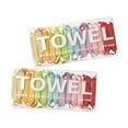 thumbnail image 1 of maxiaoxia Disposable Compressed Towel Travel Cleansing Face Towel Independent Packaging Portable Face Towel Thickened And Enlarged Cotton Bath Towel Towels for Bathroom Pool Gym, 1 of 7