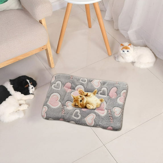 maxiaoxia Dog Mat Fall And Winter Thick Blanket Winter Dog Mattress Pet Sleeping Cotton Quilt Warm Sleeping Pad Dog Pads for Floor Bed Car Seats etc