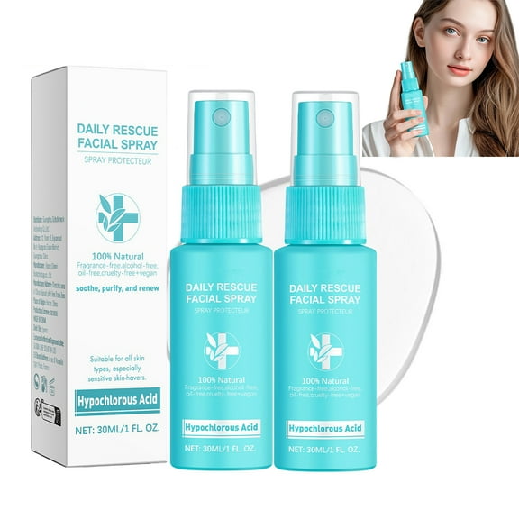 maxiaoxia Hypochlorous Acid Spray Face, Natural Hypochlorous Acid Spray for Skin, Multi Purpose Facial Mist, Reduce Redness and Breakouts, Healing Skin Spray