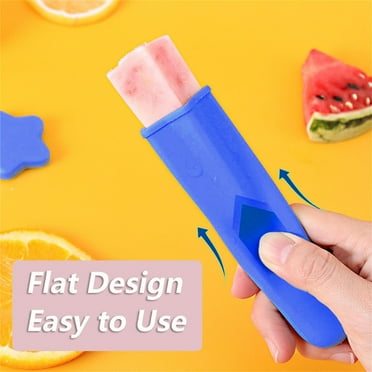 maxiaoxia Popsicle Tray Ice Cream Yogurt Jelly Lolly Mould Ice Pop Maker Molds, Silicone Popsicle Mold for Kids Adults