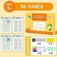 thumbnail image 1 of maxiaoxia Scribble Smart Workbook, Reusable Workbook, Workbook Handwriting Practice, Erasable Workbook, Quickly Cultivate Young Thinking and Exercise Hand Control, 1 of 7