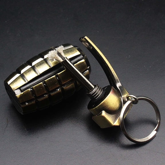 maxiaoxia Thousands Of Matches Kerosene Lighter Metal Interesting Outdoor Portable Pendant Flinting Father's Day, Birthdays, Anniversaries Gift for Men