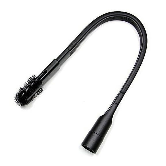 maximalpower 25-inch flexible long reach crevice tool attachment 1.25 inches with removable brush head (does not fit sharks vacuum with button lock. check your vacuum hose diameter before purchase)