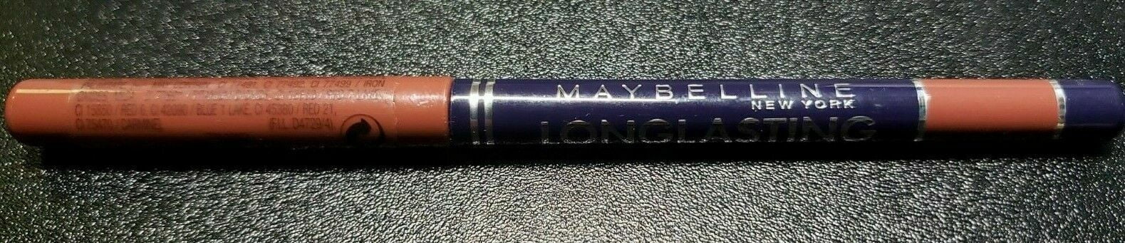 maybelline long lasting lip liner pencil, icy beige number 42 by maybelline
