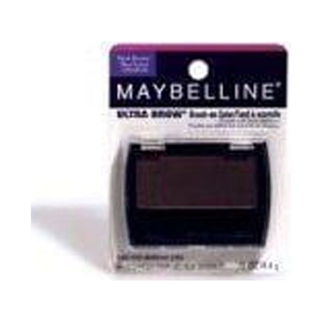 Maybelline Ultra Brow Powder Makeup, Brush On Eye Color Dark Brown