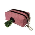 thumbnail image 1 of maytalsoy Portable Dispenser Cleaning Poop PocketDispenser Waste Supplies Durable Bags Poop Waste With Zipper Easy Dog Poop pink, 1 of 6