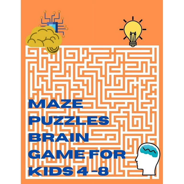 Mazes For Kids Ages 4-8: Maze Activity Book Ages Kids 4-6, 6-8 Workbook For  Children Games Puzzles And Problem-Solving