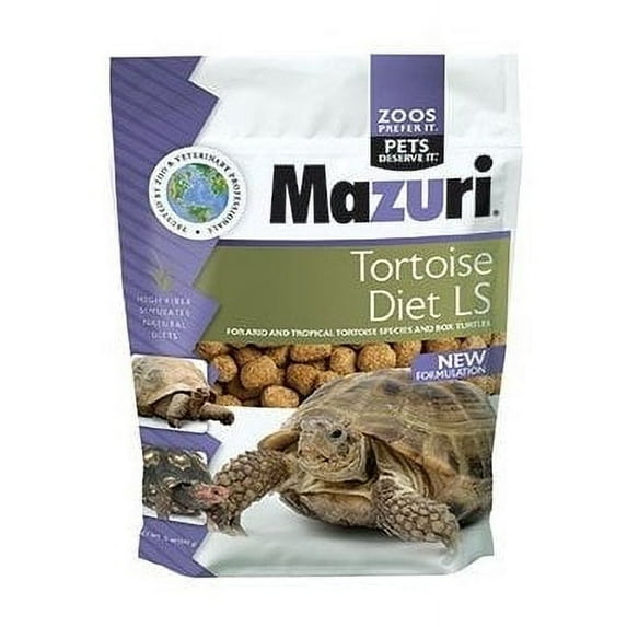 mazuri tortoise ls diet, 12 ounce bag