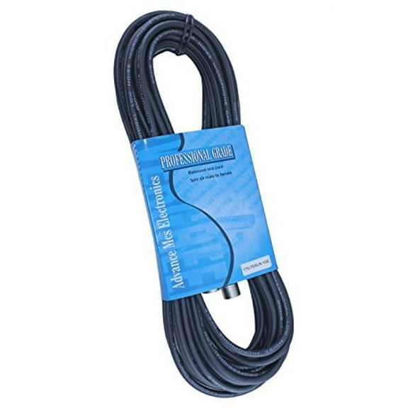 mcsproaudio male to female xlr microphone cable (10 ft)