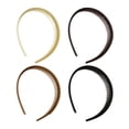 thumbnail image 1 of mdesiwst 1/4Pcs Women Hair Hoop Non-Slip Teeth Plastic Headband Secure Fit Lightweight Washing Face Makeup Hair Hoop Hair Accessories, 1 of 8