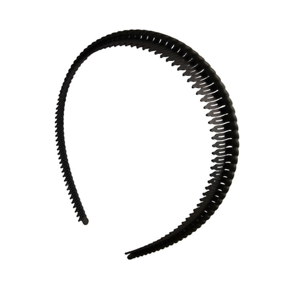mdesiwst 1/4Pcs Women Hair Hoop Non-Slip Teeth Plastic Headband Secure Fit Lightweight Washing Face Makeup Hair Hoop Hair Accessories