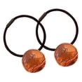 thumbnail image 1 of mdesiwst 2Pcs Women Hair Ropes Transparent Jelly Ball Design High Elasticity Hair Ties No Damage Ponytails Buns Holder Hair Accessories, 1 of 8