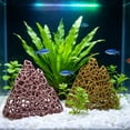 thumbnail image 1 of mdesiwst Aquarium Mountain Shrimp Hide, 3D Printed Hollow Mountain, Small Fish Hideout Shrimp Cave, Fish Tank Ornament Shelter for Betta Shrimp, 1 of 8