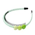 thumbnail image 1 of mdesiwst Baby Headband Anti-Slip Toothed Comb Soft 3D Heart Flower Decoration Hair Hoop Toddler Hair Accessory, 1 of 8
