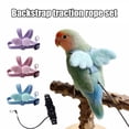thumbnail image 1 of mdesiwst Bird Flight Harness with Leash Adjustable Parrot Flying Harness Cute Angel Wings Harness for Parrots Pigeons Lovebird Budgerigar Cockatiel Outdoor Training, 1 of 8