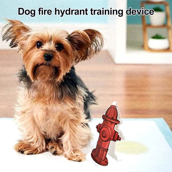 mdesiwst Dog Pee Trainer Hydrant for Dogs to Pee on Dog Hydrant Pee Post Potty Training Dog Pee Post to Mark Pee Spot on Pee Pad