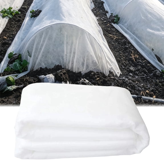 mdesiwst Floating Row Cover for Garden Plants, Frost Protection Blanket, Breathable Non-woven Fabric Plant Cover for Seedlings Vegetables Raised Beds Winter Protection