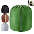 thumbnail image 1 of mdesiwst Flower Pot Insulation Cover, Winter Planter Insulation Wrap with Drawstring, Oxford Fabric Frost Protection Wrap for Outdoor Potted Plants, Garden Shrubs Topiaries, 1 of 8