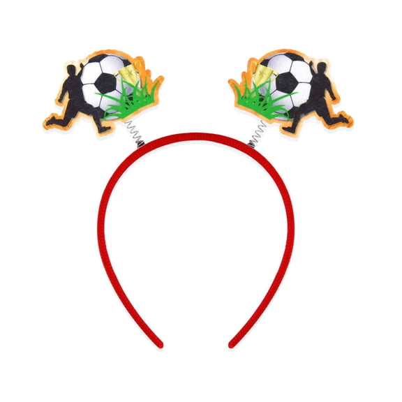 mdesiwst Football Headband Soft Lightweight Stretchy Fit Hair Hoop Football Match Cheering Props Game Day Training Fan Gatherings Football Accessory