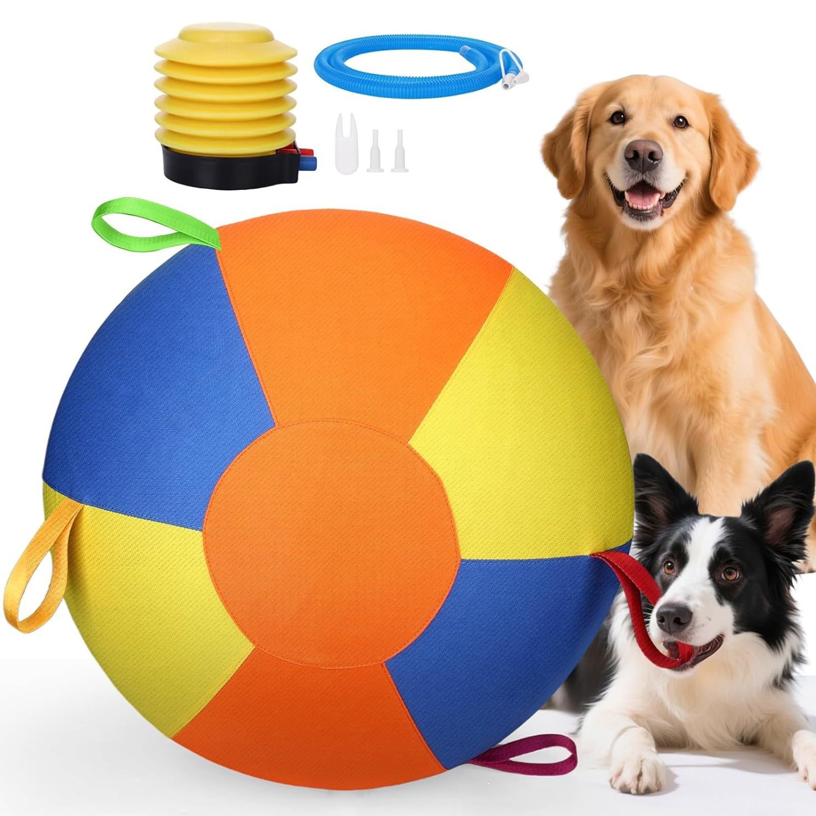 mdesiwst Herding Ball for Dogs Calming Ball with Cover Handle ...