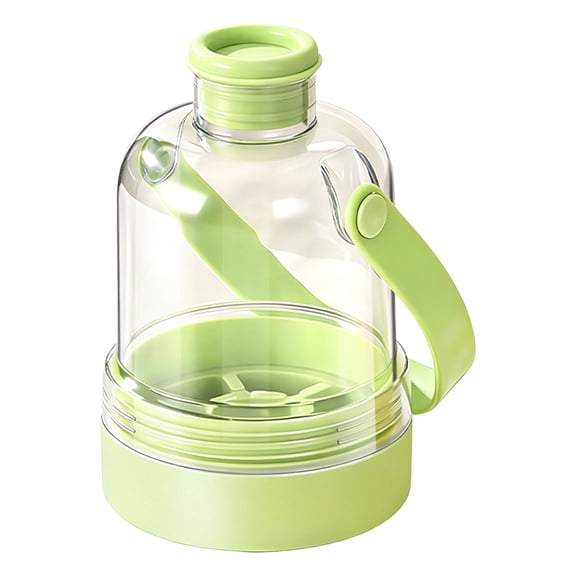 mdesiwst Ice Maker Bottle Silicone Ice Cube Tray with Smart Removable Design 380ml Flexible Ice Cube Mold Multi-Layer Stacking Travel Ice Cube Container for Travel Camping Picnics