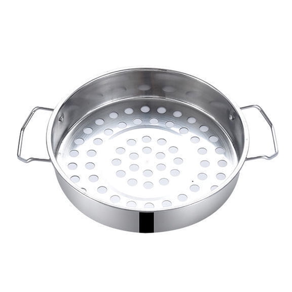 mdesiwst Large Hole Colander with Long Handle Stainless Steel Slotted Spoon Pasta Vegetable Strainer for Frying Draining Multi-Purpose Kitchen Tool